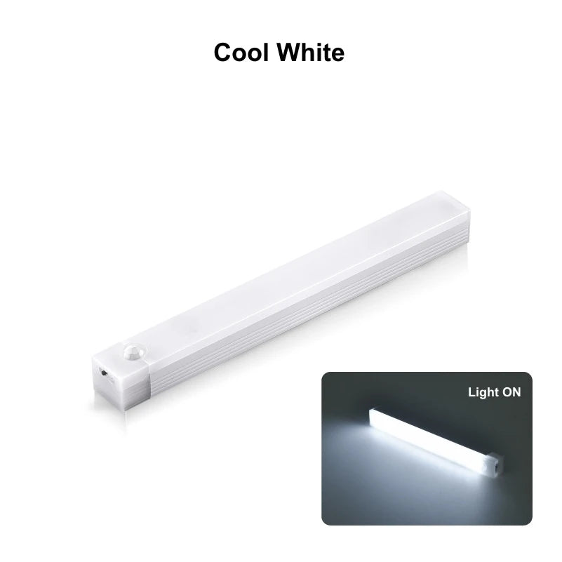 Motion Sensor LED Light – Rechargeable / Lampă LED Reîncărcabilă cu Senzor de Mișcare