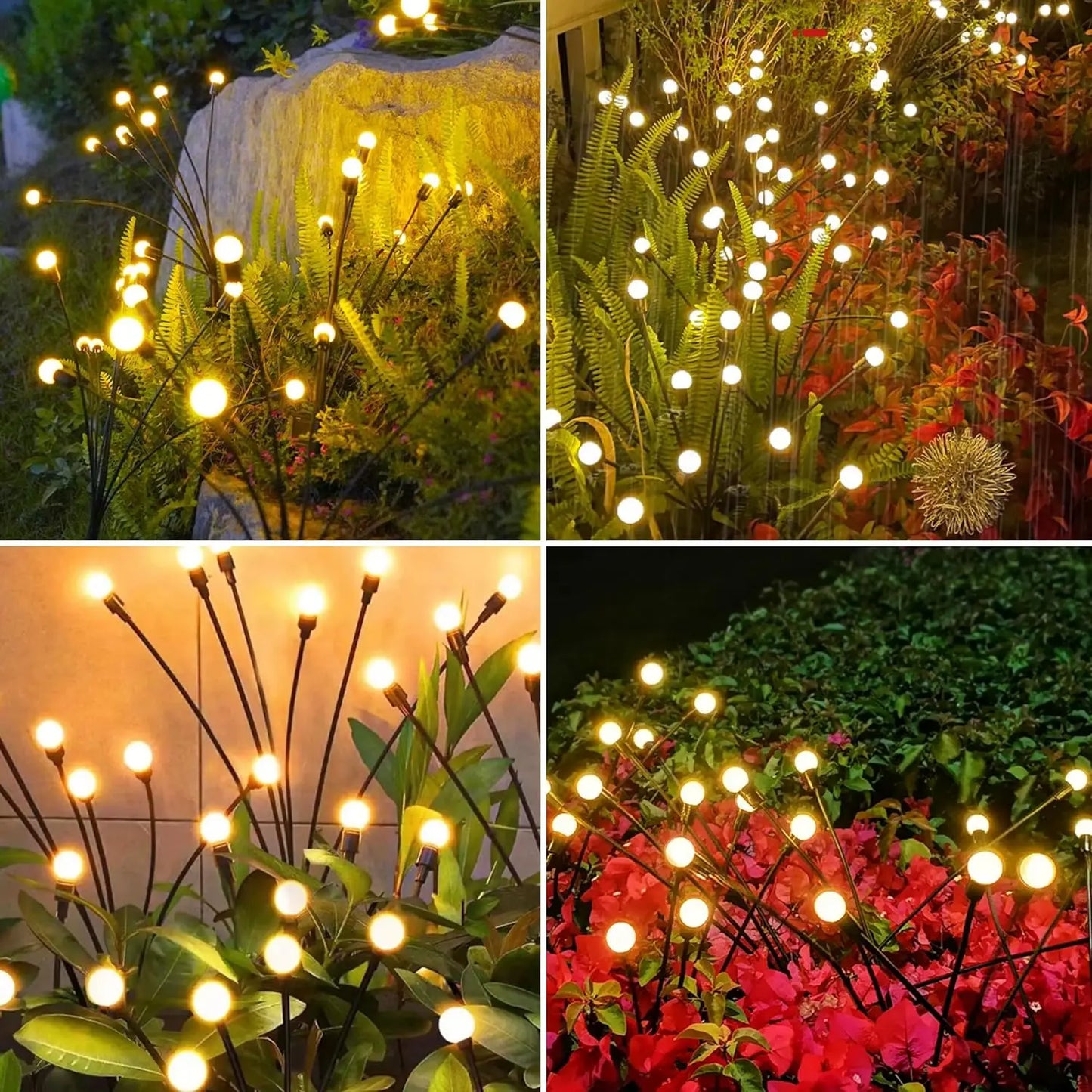 Solar Firefly Garden Lights / Lumini Solare Decorative Pentru Gradina